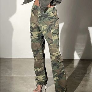 Local European Le Camo Cargo Pants,  size S/M. Worn a few times.